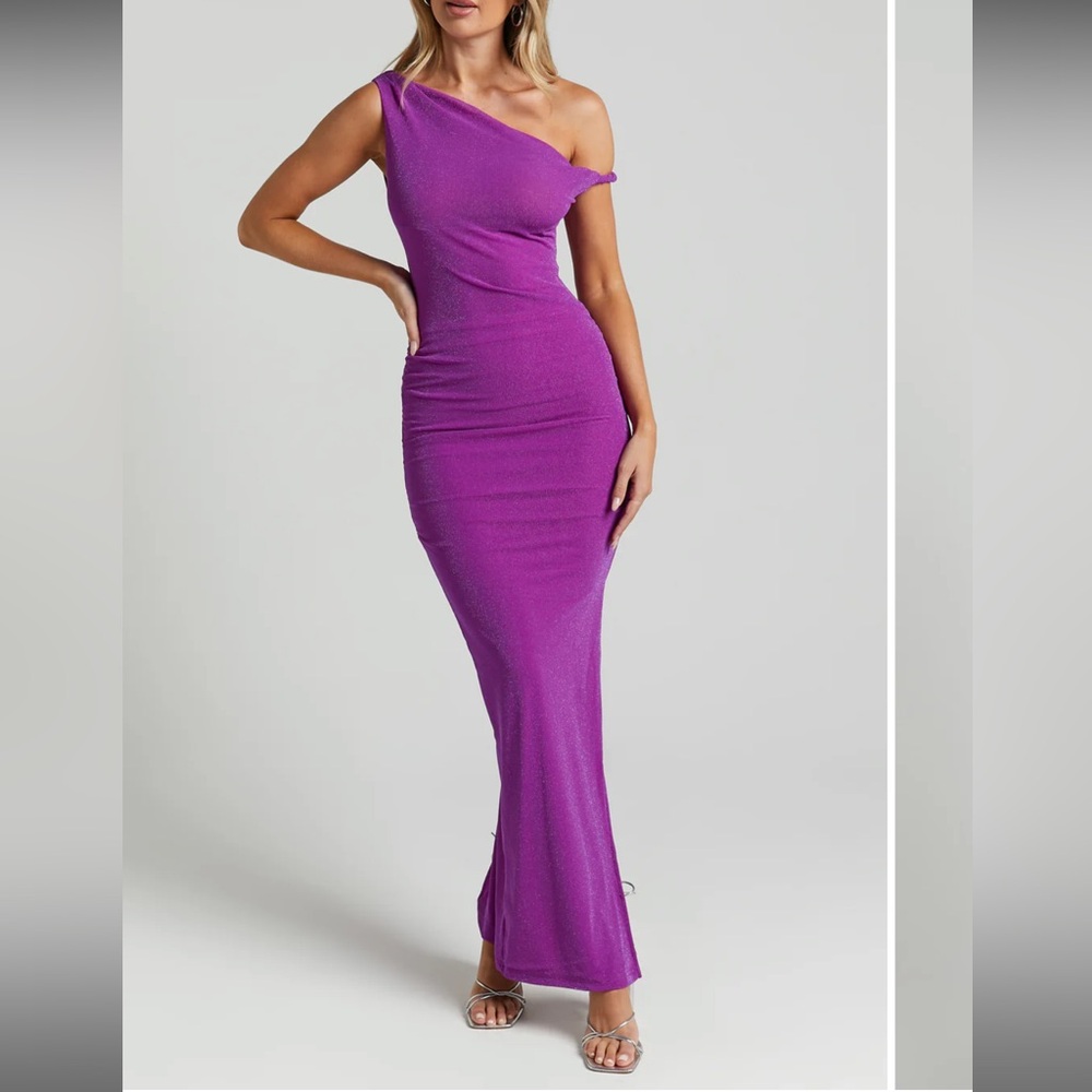 Runaway The Label Chyna Dress in Plum